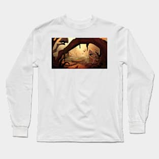 gnarled fall forest Long Sleeve T-Shirt